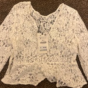 ZARA brand new pretty blouse with tags.